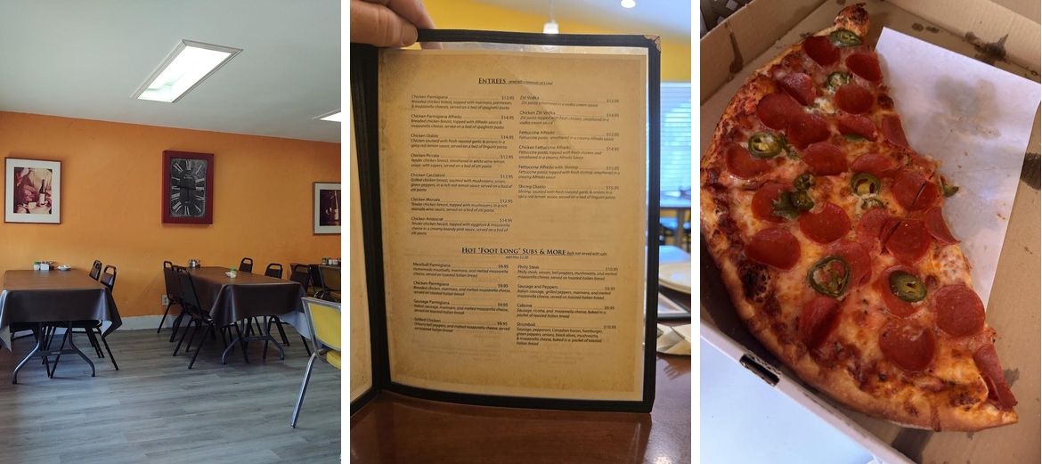 Giovannis Restaurant Menu