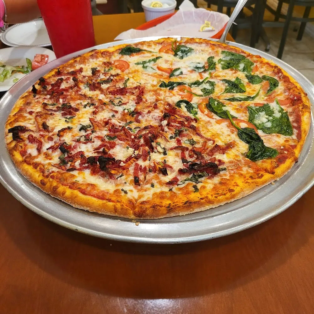 Half Spinach Half Sun Dried Tomatoes