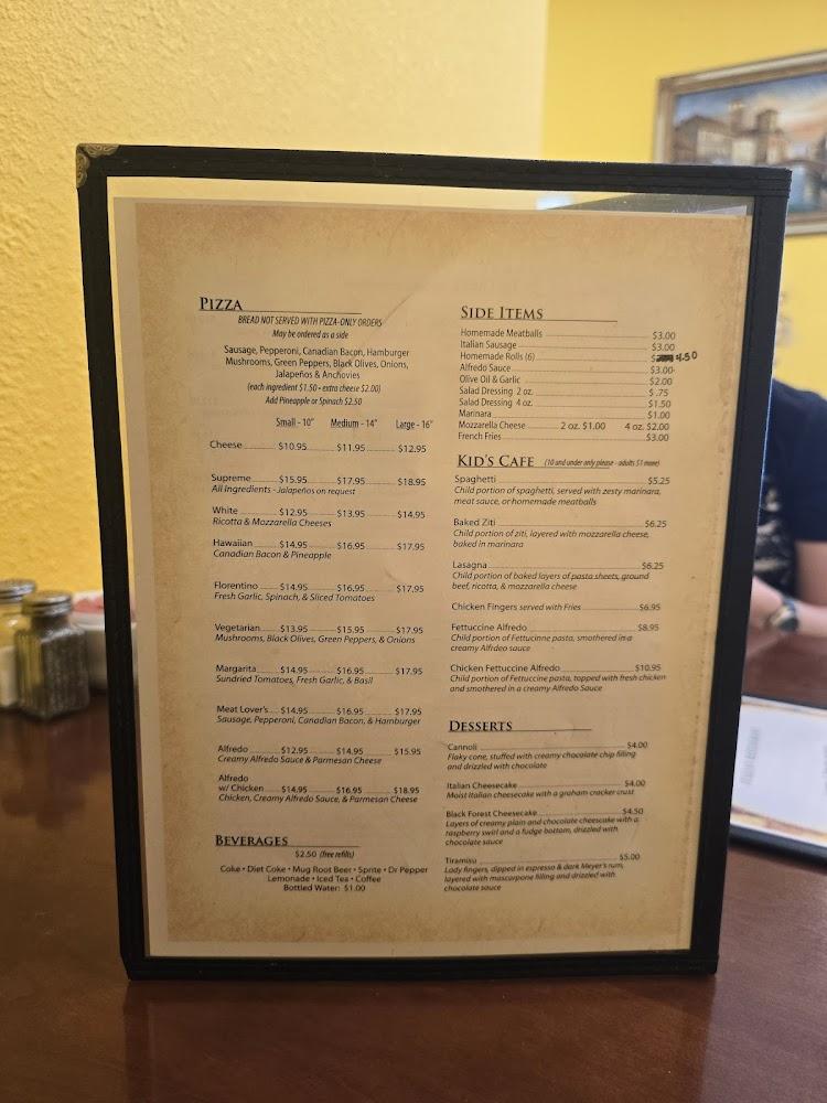 Giovannis Restaurant Menu image 2