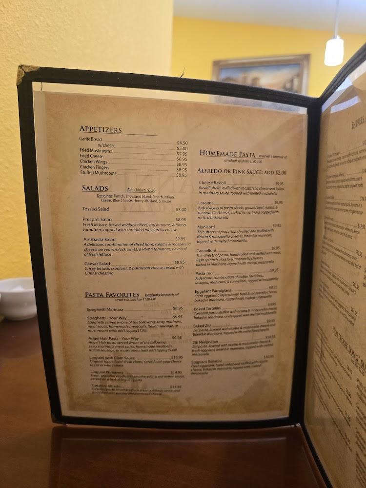 Giovannis Restaurant Menu image 4